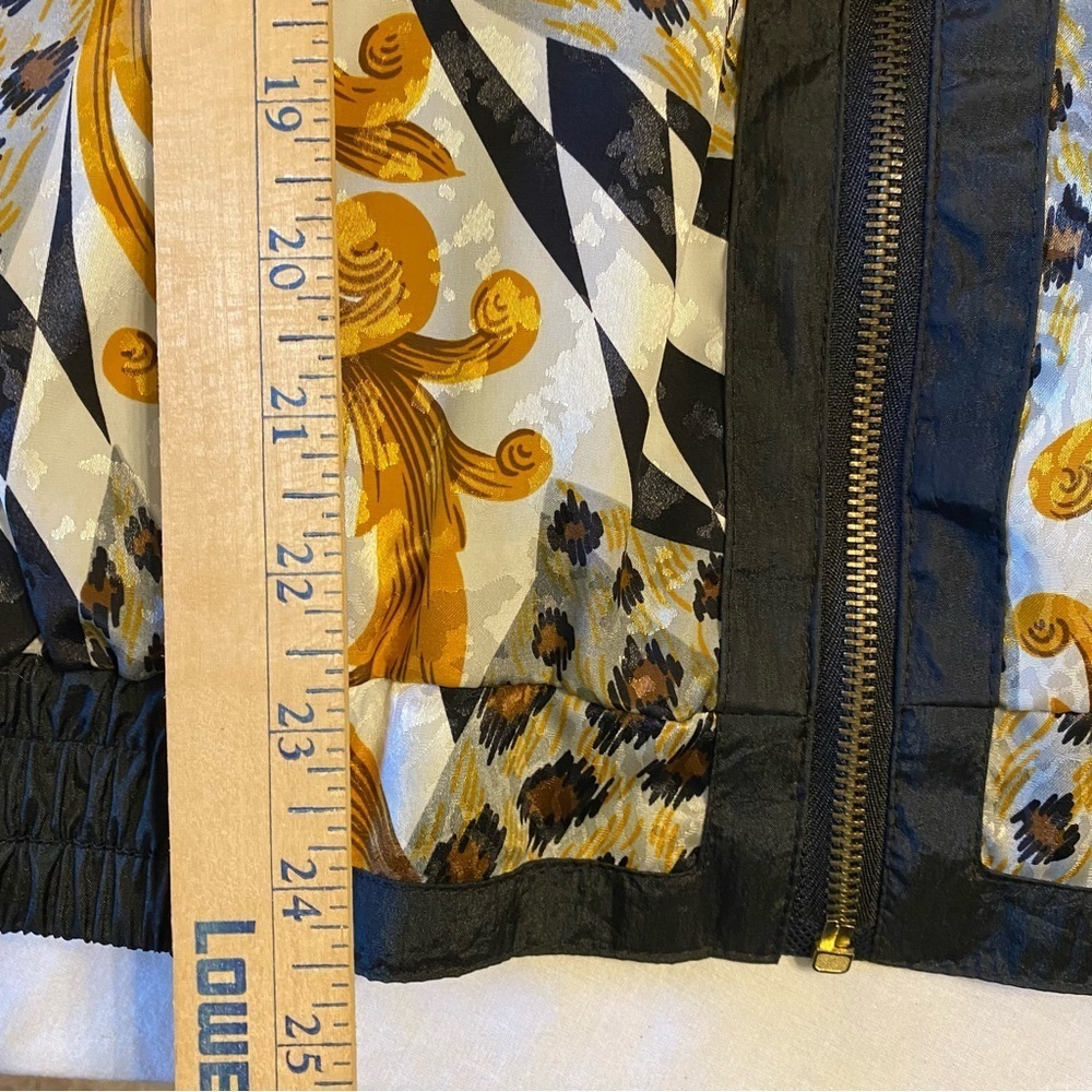 Vintage East West Animal Print Windbreaker Jacket Fullzip Women’s Small NWT - Picture 16 of 16